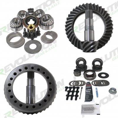 Jeep YJ/XJ 1987-96 4.88 Ratio Gear Package (D44-D30 Reverse) with Koyo Bearings Revolution Gear and Axle - Offroad Outfitters