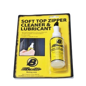 Soft Top Zipper Cleaner AND Lubricant Retail Package  Price shown is for one bottle; retail package