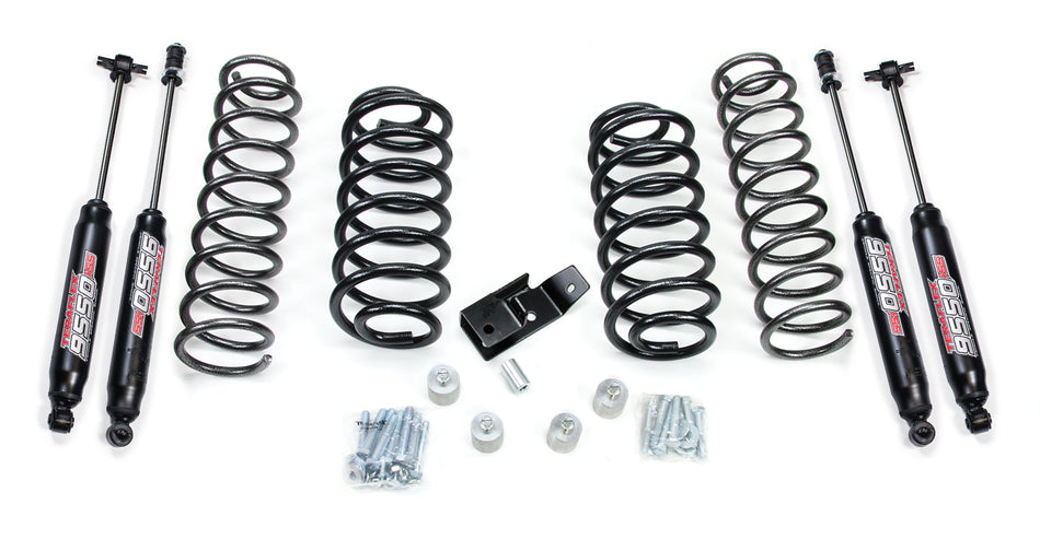 TJ 2 Inch Lift Kit W/9550 Shocks 97-06 Wrangler TJ TeraFlex