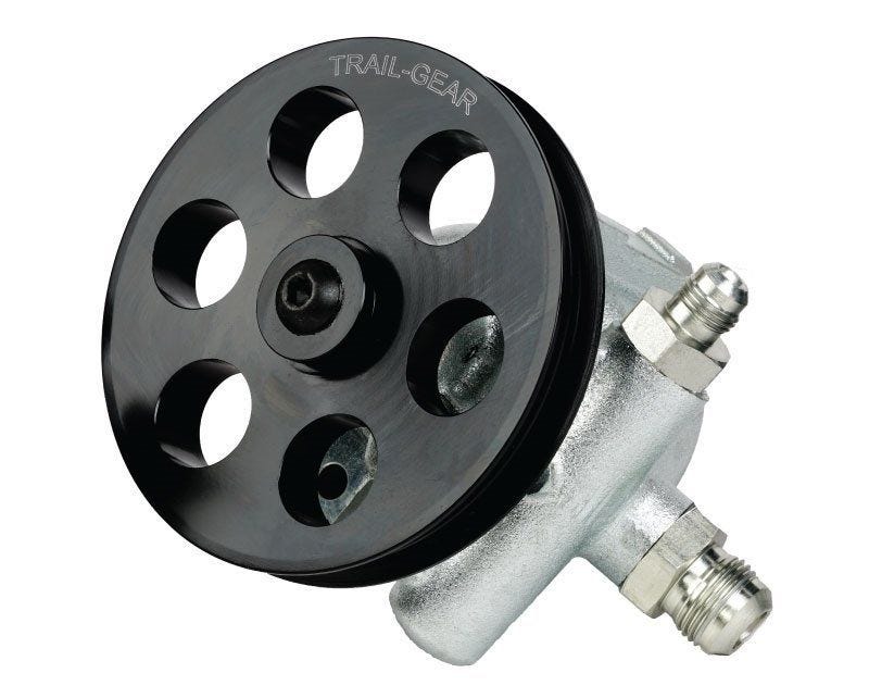 Trail Gear Trail-Gear Power Flow 1650 psi Power Steering Pump with 4-3/4" Serpentine Pulley for 95-04 Toyota T
