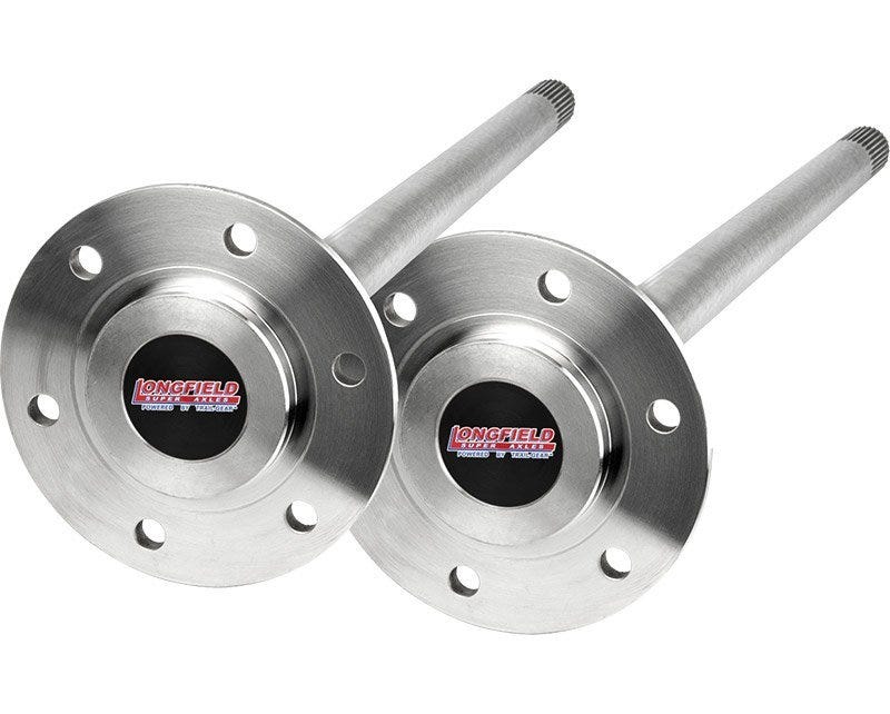 Longfield Rear Axle Shafts Pair, Chromo, 79-85