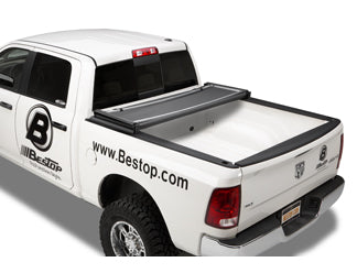 EZ-Fold Soft Tonneau Cover Black Ford 04-17 F150 Crew Cab/Super Cab; Styleside; except Heritage model; 5.5 ft  bed