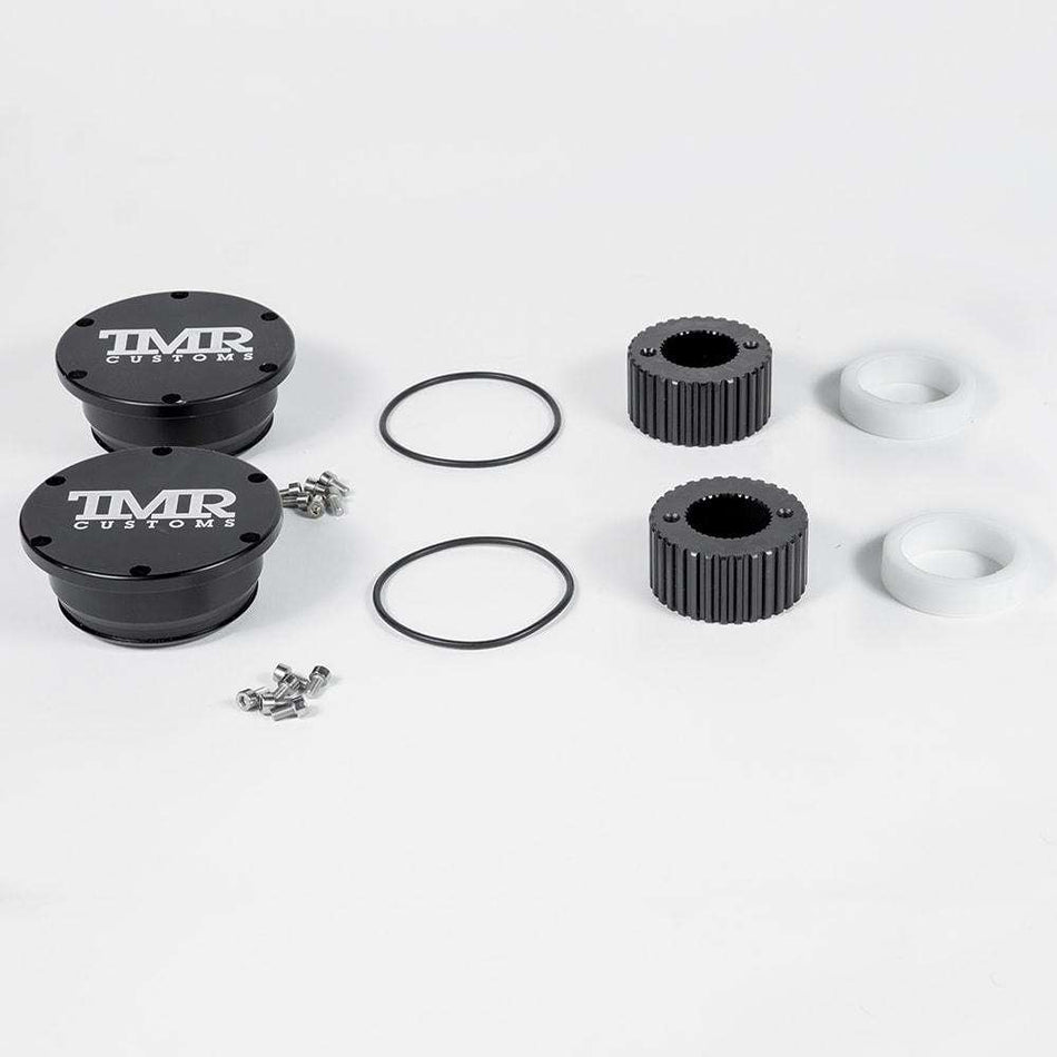 TMR Customs - 05+ Ford Dana 60 Drive Flange Kit - 35 Spline - Black