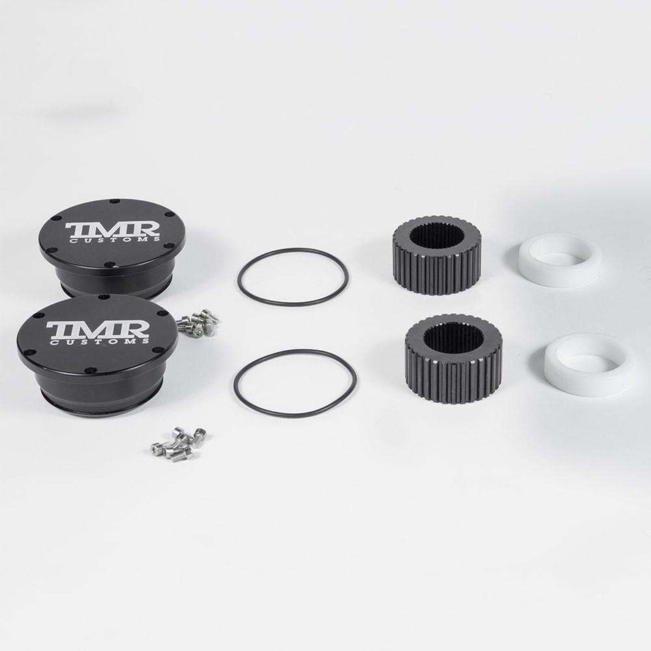 TMR Customs - 05+ Ford Dana 60 Drive Flange Kit - 40 Spline - Black
