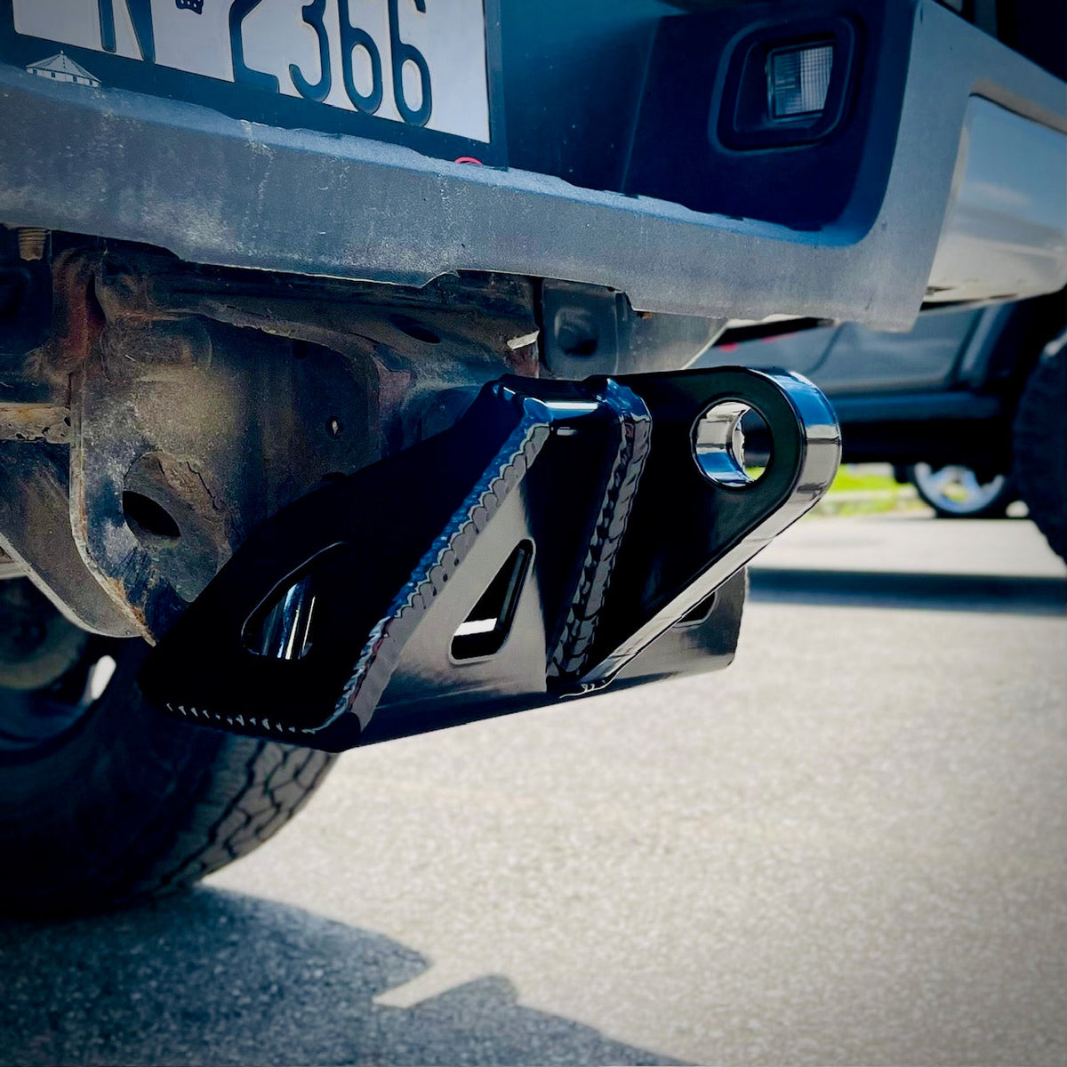 TMR Customs - Toyota Trailer Hitch Skid Plate