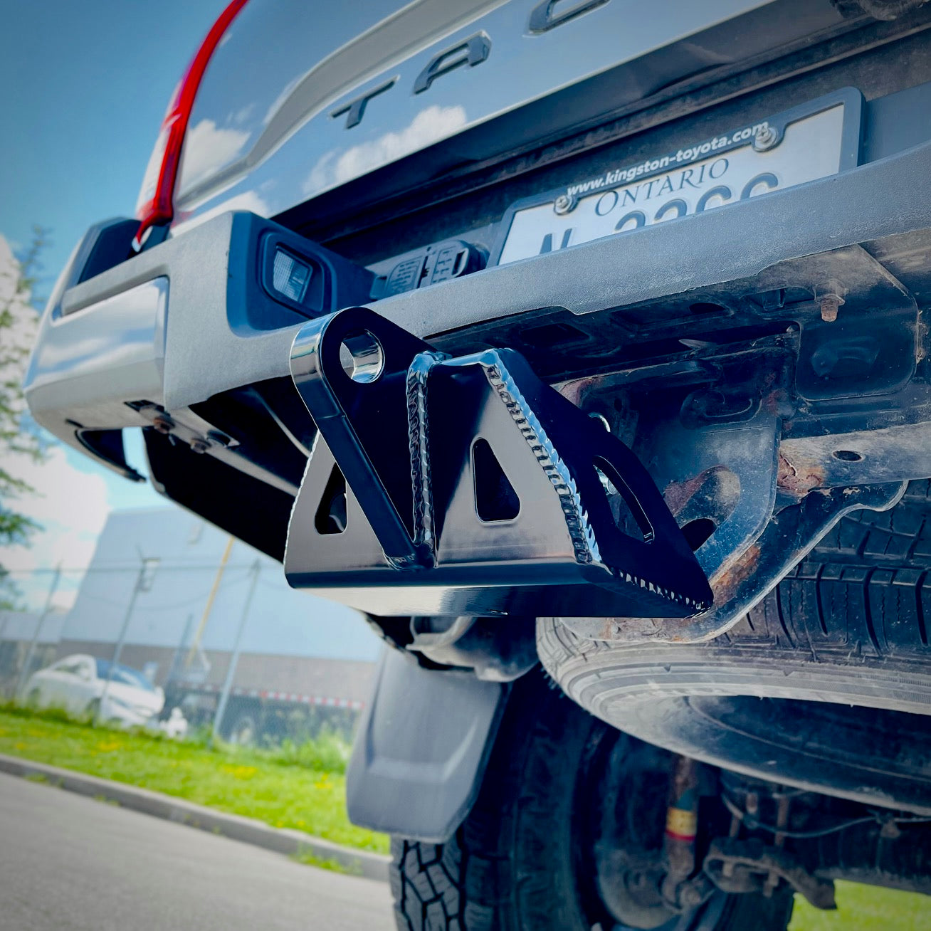 TMR Customs - Toyota Trailer Hitch Skid Plate