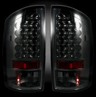 Dodge 07-08 RAM 1500 and 07-09 RAM 2500/3500 LED TAIL LIGHTS - Smoked Lens