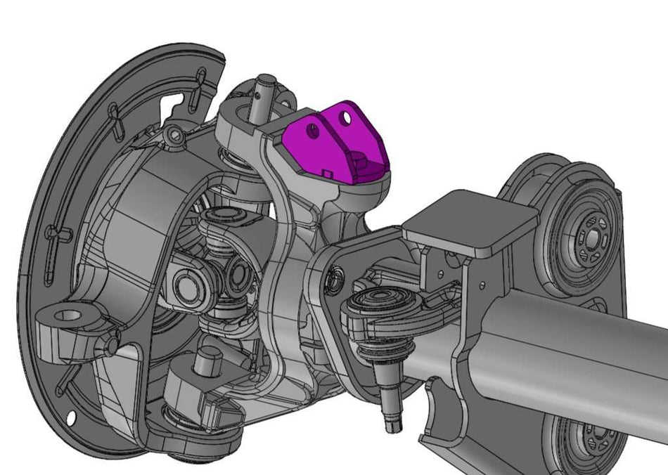TMR Customs - 05+ Super Duty Shock/Coil Over Brackets