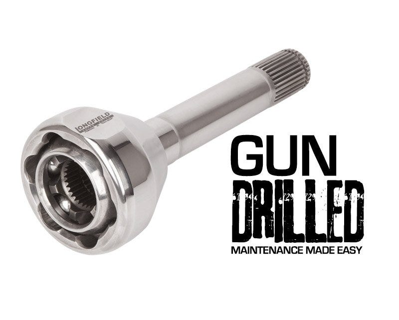 Longfield Birfield, 30 Spline Chromoly Gun Drilled