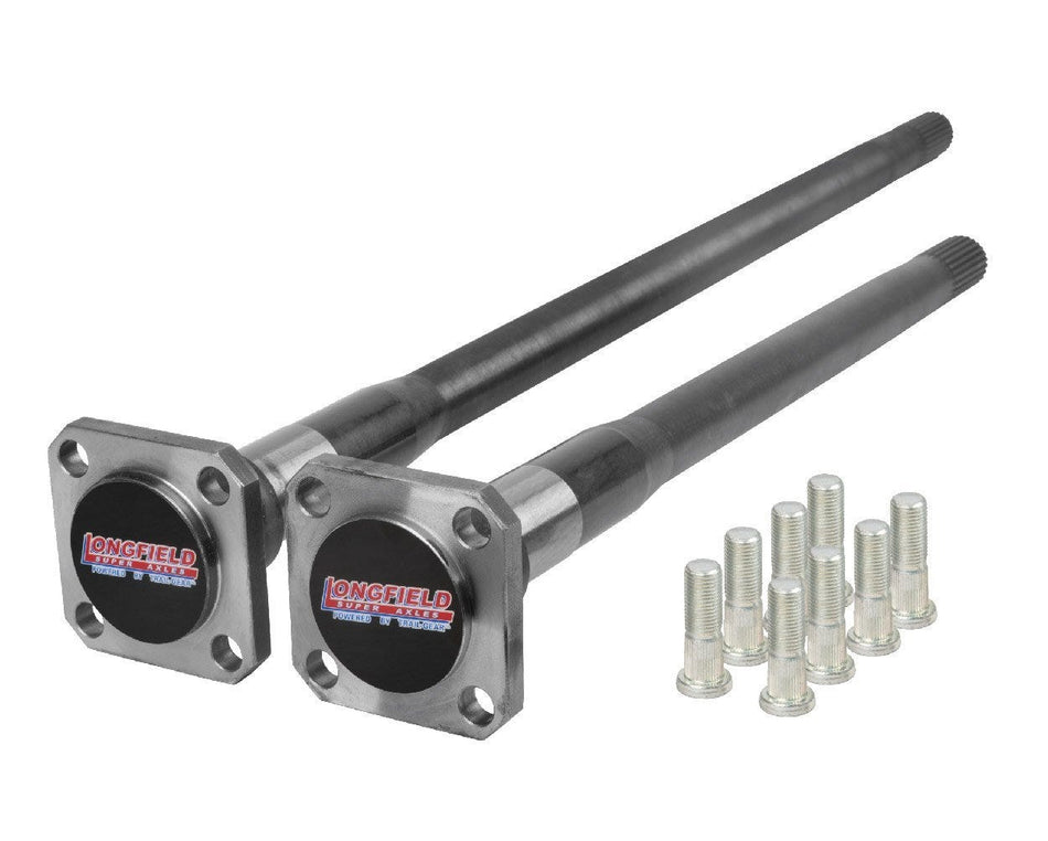 Longfield Rear Axle Shafts Pair, Chromo, Sidekick/Tracker (4-bolt flange)