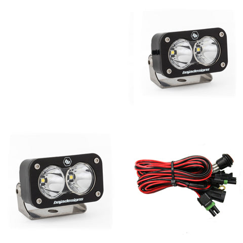 LED Light Pods Work/Scene Pattern Pair S2 Pro Series Baja Designs