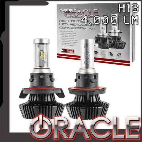 ORACLE H13 4 000 Lumen LED Headlight Bulbs (Pair)