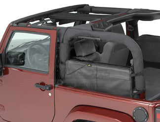 RoughRider Saddlebag/Duffle Black Diamond Jeep 07-17 Wrangler 2-Dr/4-Dr; Sold individually