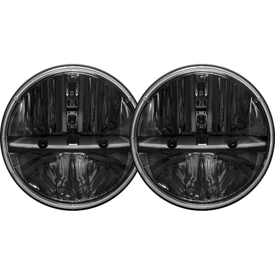 7 INCH ROUND HEADLIGHT WITH PWM ADAPTOR  PAIR