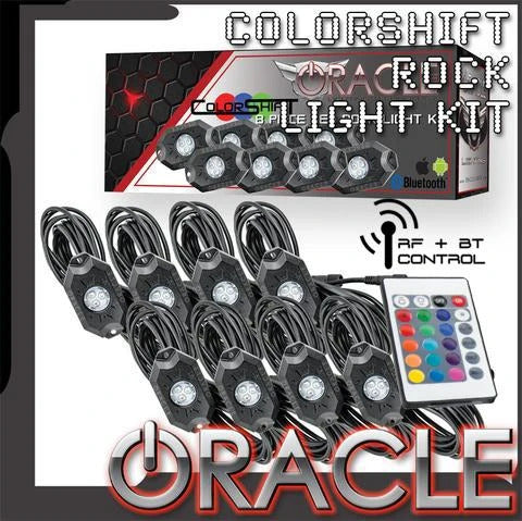 ORACLE Bluetooth ColorSHIFT Underbody Rock Light Kit - 4 PCS