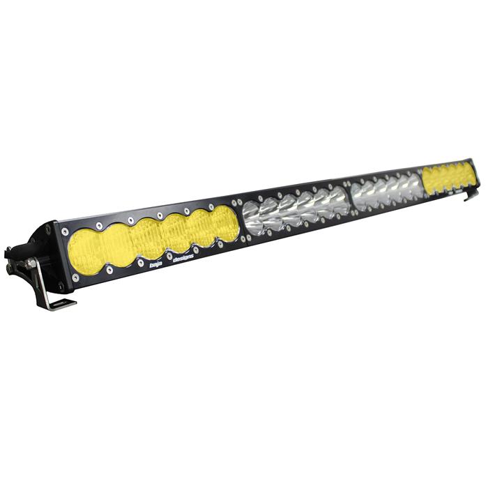 Baja Designs - 464014 - OnX6 Straight Dual Control LED Light Bar 40" Amber/ Clear