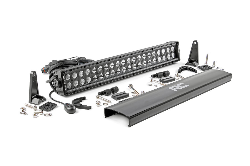 20-inch Cree LED Light Bar - (Dual Row  Black Series)