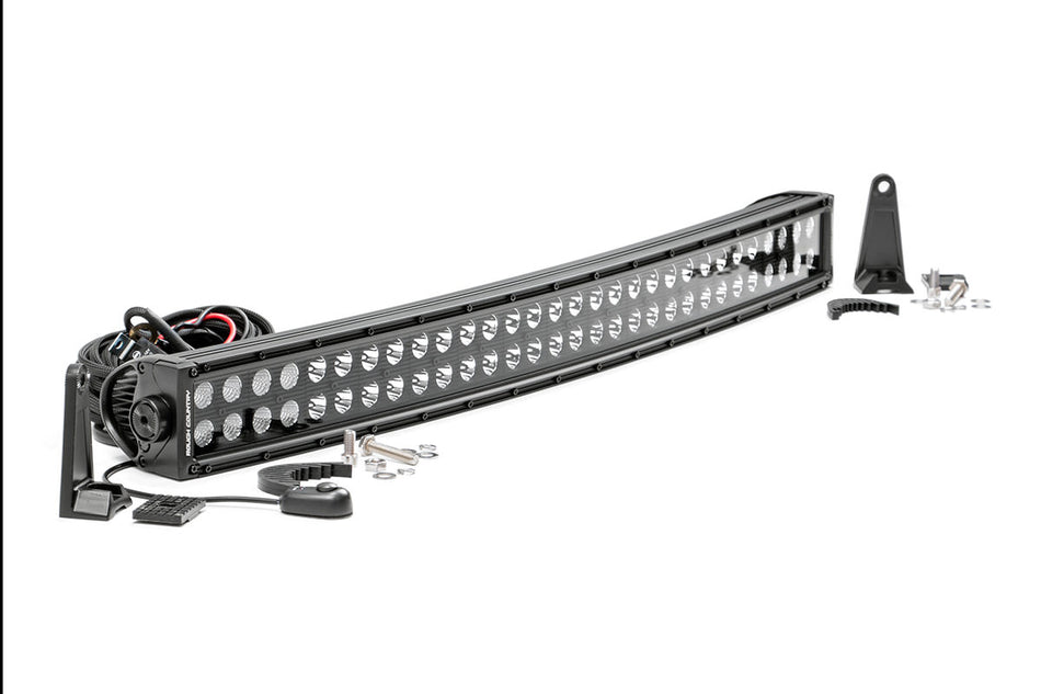 30-inch Curved Cree LED Light Bar - (Dual Row  Black Series)