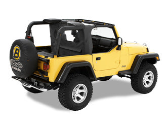 Wrap-Around Windjammer Black Diamond Jeep 03-06 Wrangler;