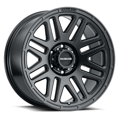 Aluminum Wheels 17x9 Outlander 944B Satin Black -12 Offset 5 on 139.7 Bolt Pattern 106.5 Bore Raceline