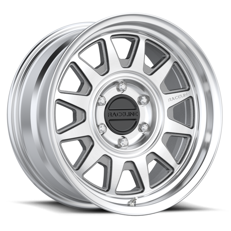 Aluminum Wheels 16x8 Aero HD 952MC Machined Silver -6 Offset 6 on 139.7 Bolt Pattern 106.1 Bore Raceline