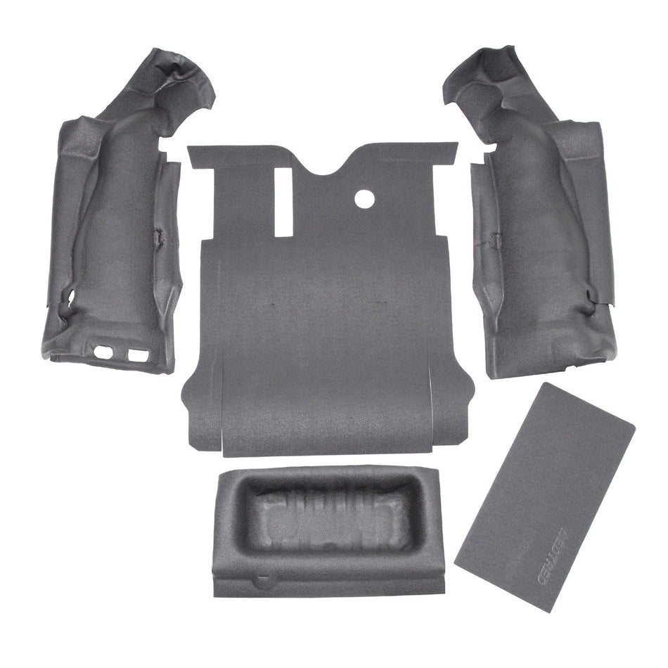 JEEP BEDTRED 07-10 JEEP JK UNLIMITED 4DR REAR 5PC CARGO KIT (FTCLUDES TAILGATE AND TUB LFTER)