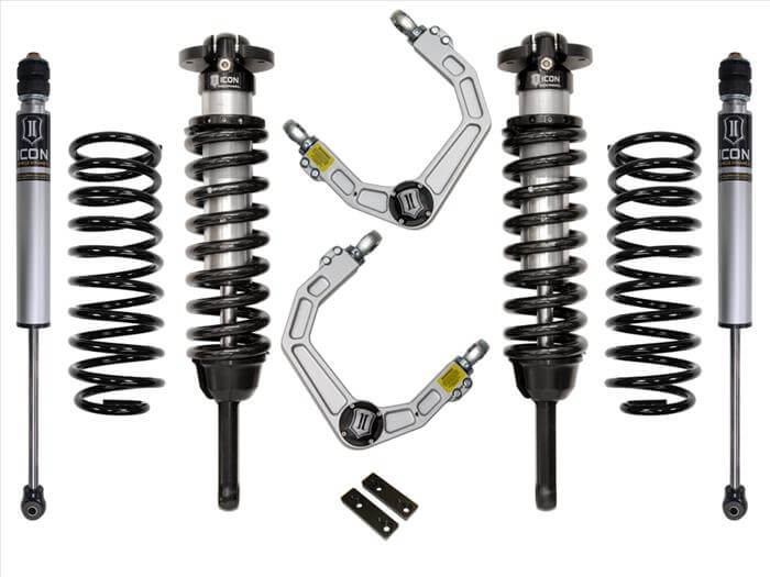 ICON Vehicle Dynamics 2010-2023 Toyota 4Runner and FJ Cruiser Stage 2 Suspension System with Billet UCA and 0-3.5" Lift Components