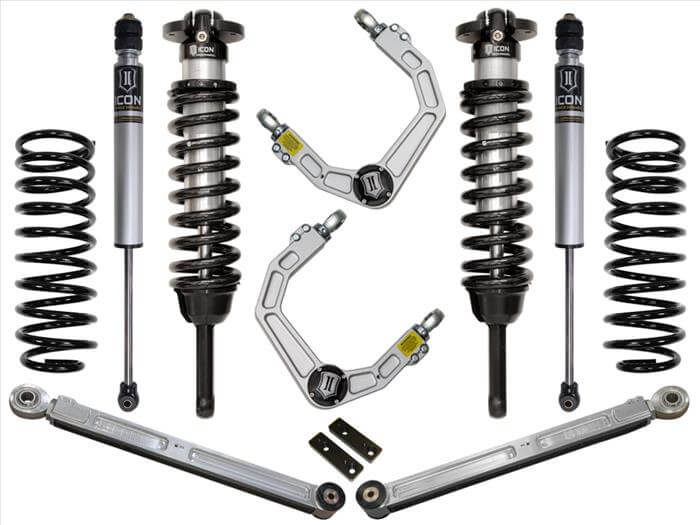 2010-2023 Toyota 4Runner and 2010-2014 FJ Cruiser Stage 3 Suspension System Components by ICON Vehicle Dynamics