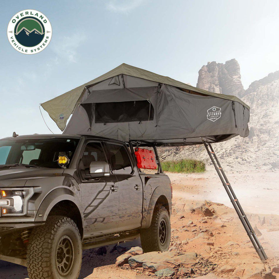 OVERLAND VEHICLE SYSTEMS NOMADIC 2 EXTENDED ROOF TOP TENT W/ ANNEX
