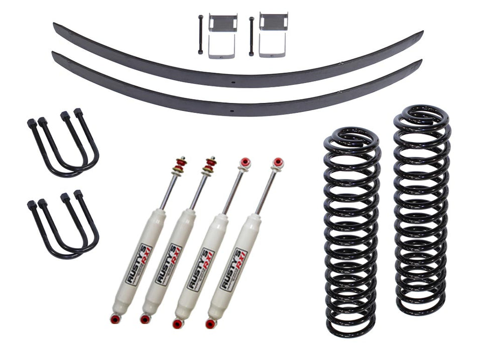 Rusty's XJ Cherokee 2" Add-A-Leaf Kit