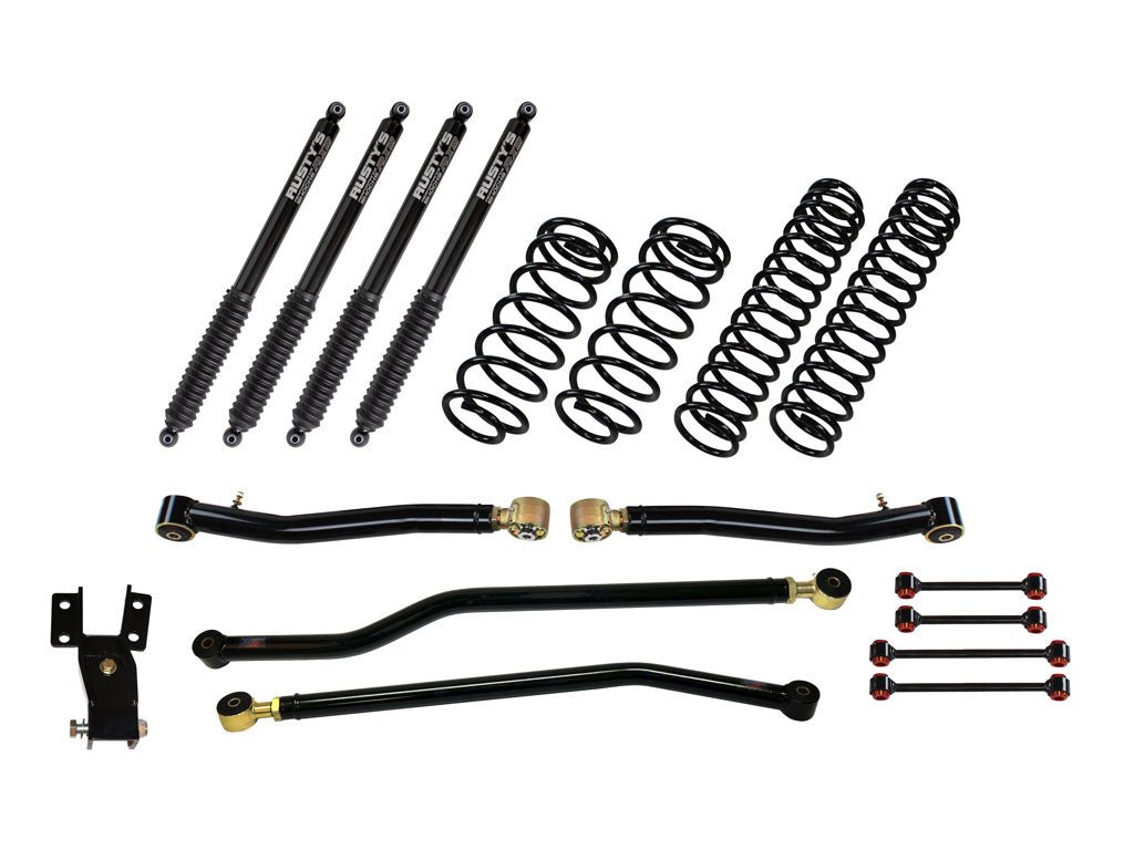 Rusty's JL Wrangler 3" Basic Kit with RX800 Shocks