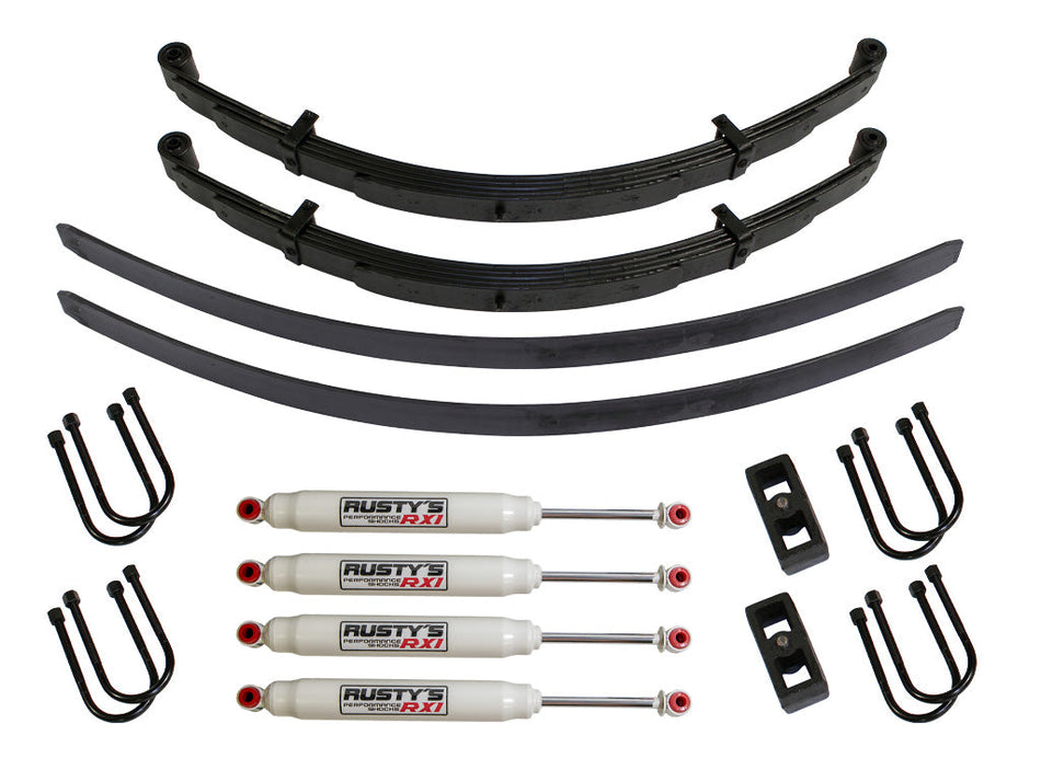 Rusty's FSJ 3.5" - 4" Full Size Add-A-Leaf Lift Kit