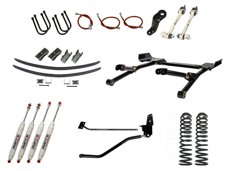 Rusty's MJ Comanche 6.5" Long Travel Kit