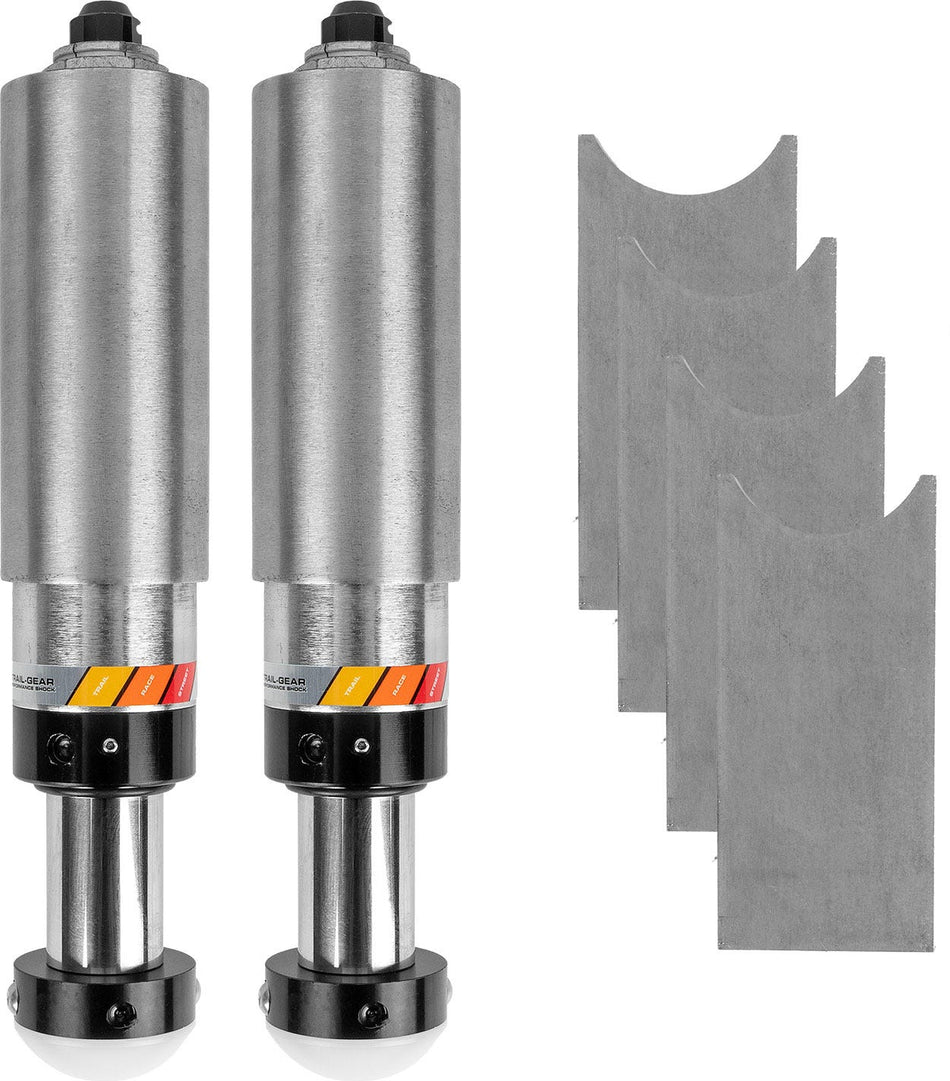 Trail Gear Trail-Gear Performance 2.0” Smooth Body Pin Top Bump Stop Sets - 2" Stroke