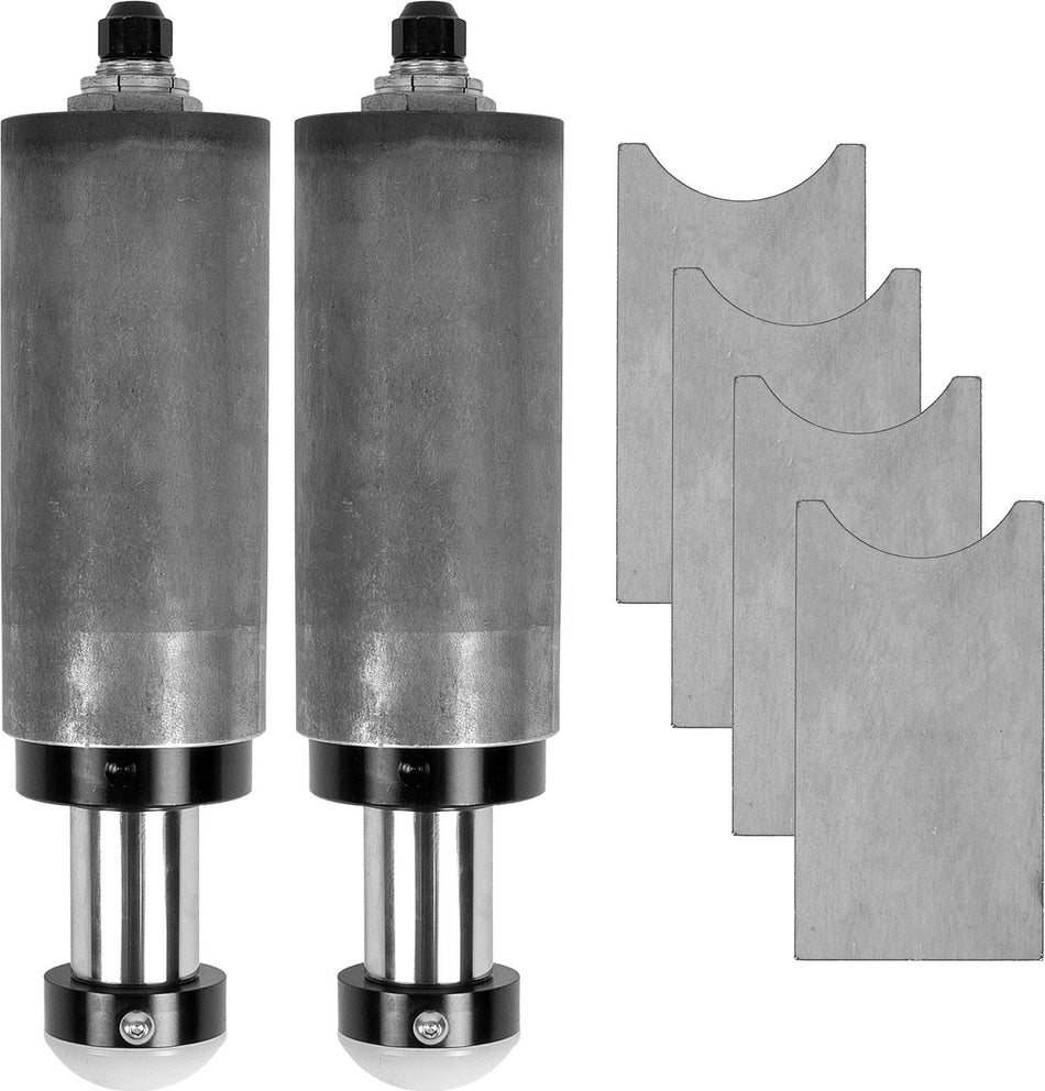 Trail Gear Trail-Gear Performance 2.5” Smooth Body Pin Top Bump Stop Sets - 2" Stroke