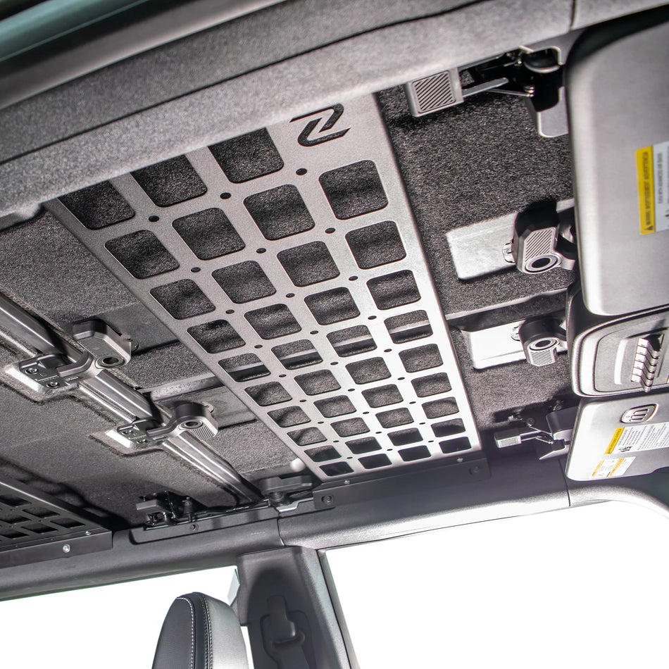 2021+ Ford Bronco Overhead Molle Panel Storage Kit