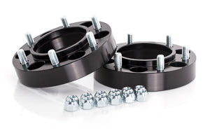 Spidertrax Toyota 6 on 5-1/2 IN x 1-1/4 IN Thick Black Wheel Spacer Kit