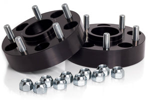 Spidertrax Jeep 5 on 5 IN x 1-1/2 IN Thick Black Wheel Spacer Kit