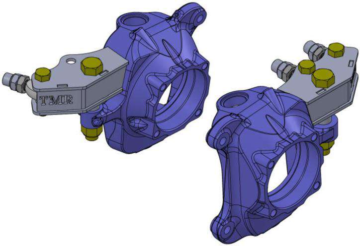 TMR Customs - 05-08 Dana 60 Weld On High Steer Arms - Ford Super Duty
