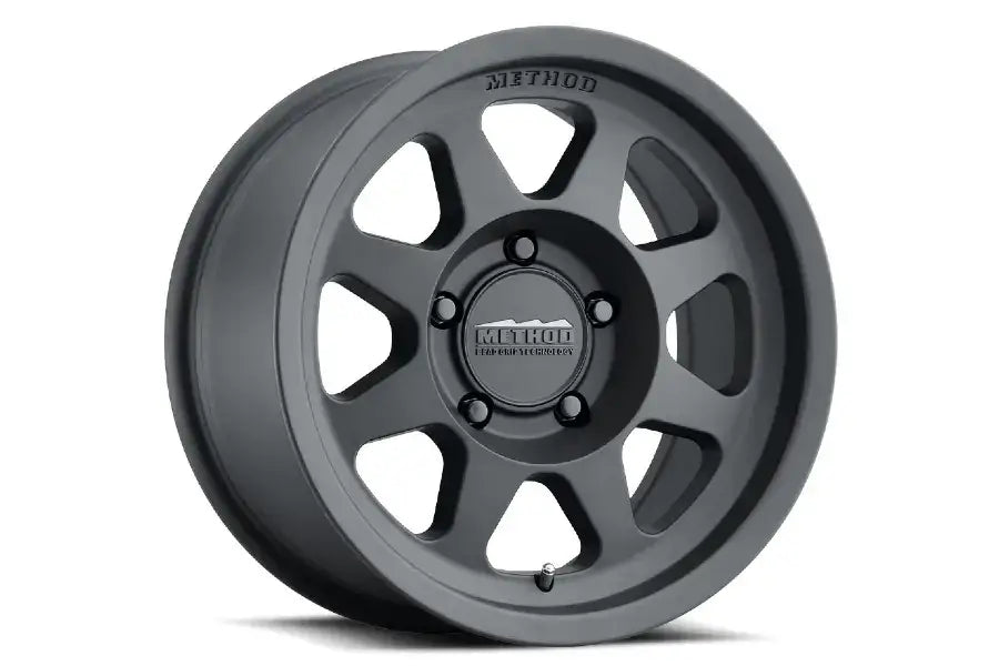 Method Race Wheels 701 Series Wheel 17x8.5 5x5 Matte Black with Bead Grip Technology and Aggressive Design
