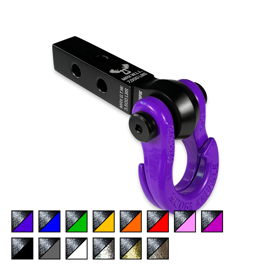 Jowl 5/8 Split Shackle and Mohawk 1.25 Receiver Combo