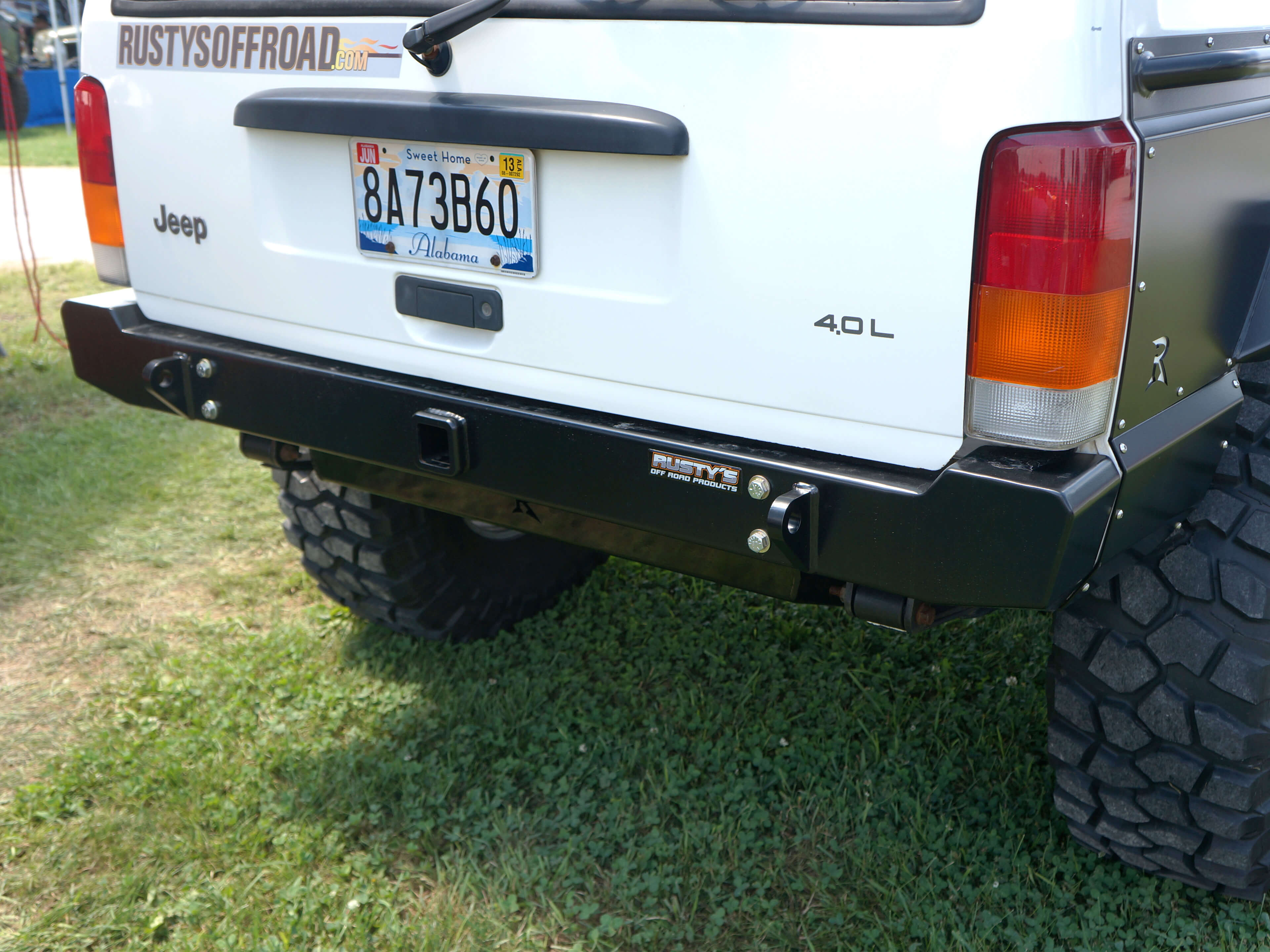 Rusty's Off Road Products - Rusty's Bumpers - Trail Bumper - Rear w/ Receiver - XJ