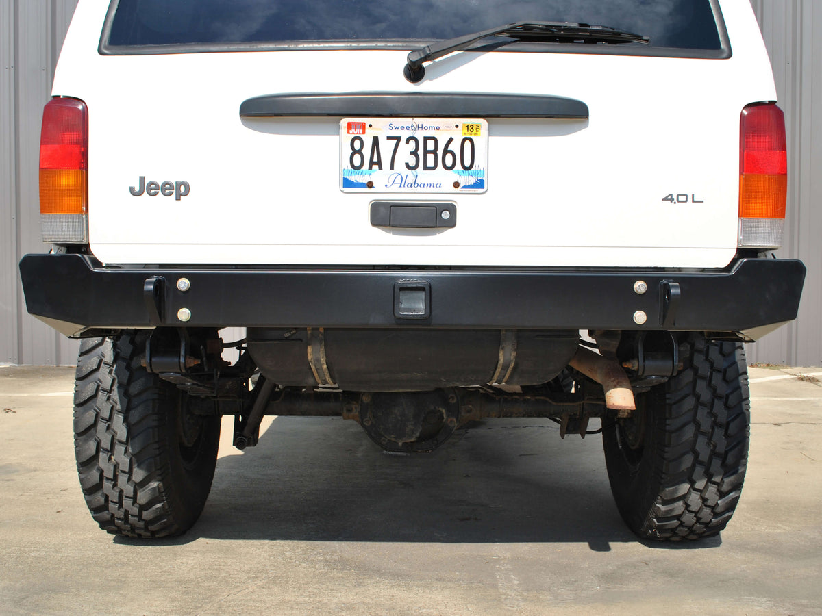 Rusty's Off Road Products - Rusty's Bumpers - Trail Bumper - Rear w/ Receiver - XJ