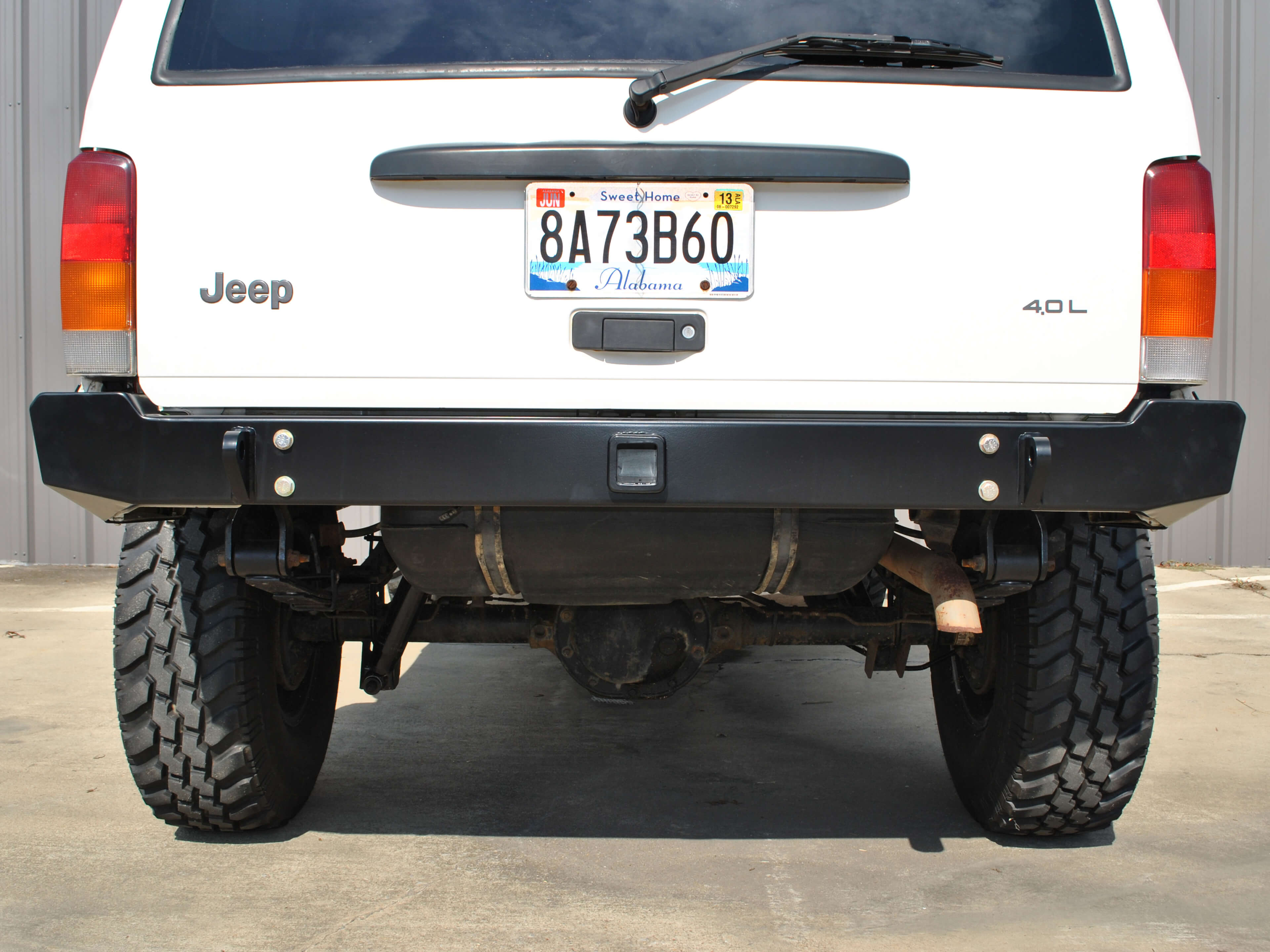 Rusty's Off Road Products - Rusty's Bumpers - Trail Bumper - Rear w/ Receiver - XJ