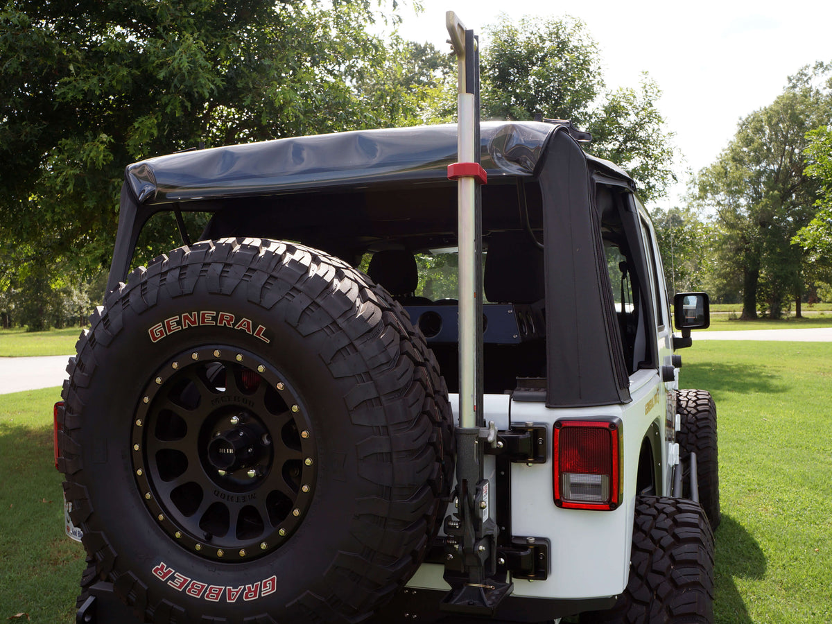 Rusty's Off Road Products - Rusty's Hi-Lift Jack Mount - JK Wrangler