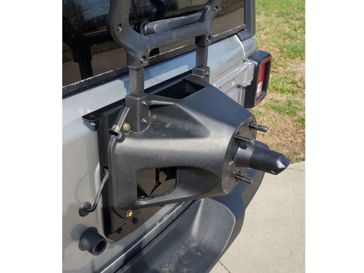 Rusty's Off Road Products - Rusty's Spare Tire Relocation Bracket - JL Wrangler