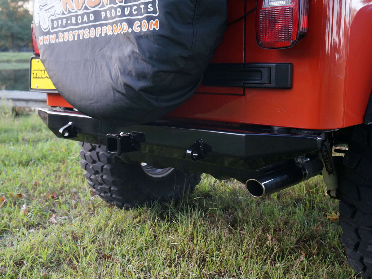 Rusty's Off Road Products - Rusty's Bumper - Trail - Rear - YJ Wrangler / TJ - LJ Wranglers - Unlimited