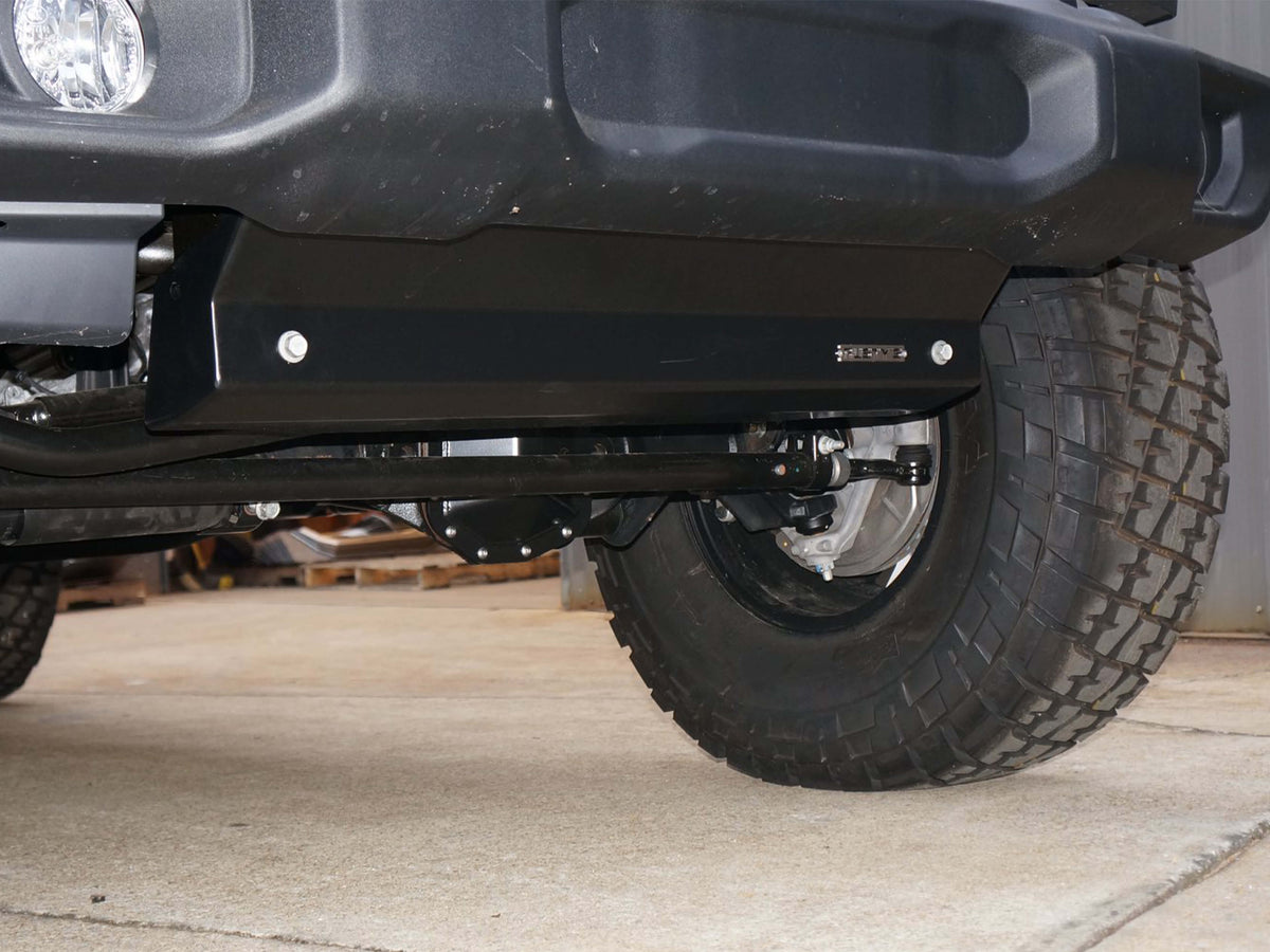 Rusty's Off Road Products - Rusty's Factory Front Bumper Skid Plate- JL Wrangler / JT Gladiator