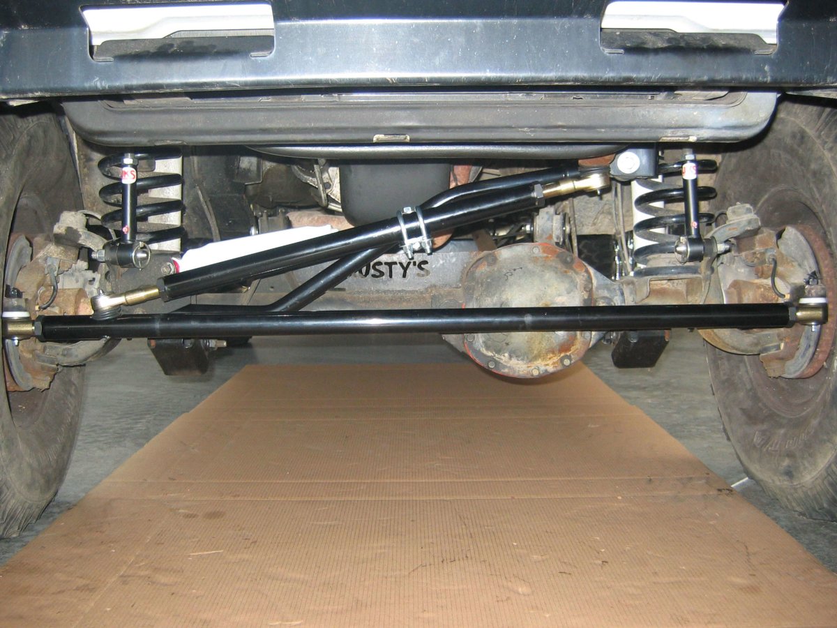 Rusty's Off Road Products - Rusty's Offset Tie Rod Steering System - XJ / TJ / ZJ