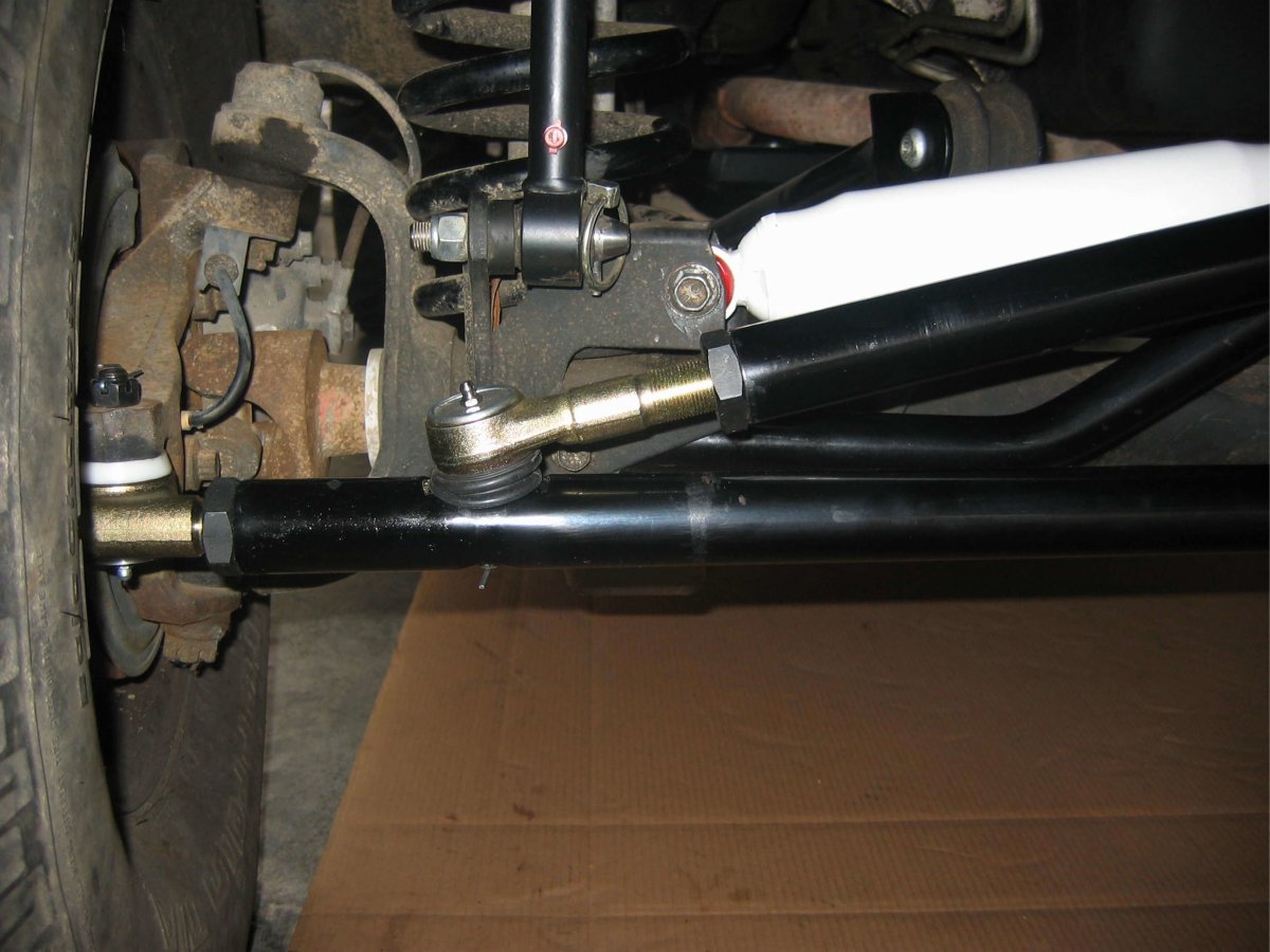 Rusty's Off Road Products - Rusty's Offset Tie Rod Steering System - XJ / TJ / ZJ